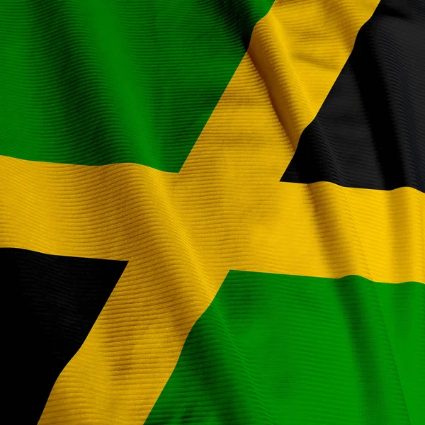 자메이카 애국심 흔들기 — 스톡 사진