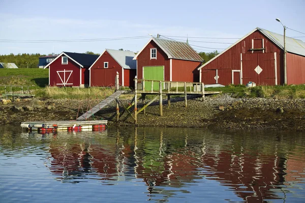 ノルウェー北部のバジャーク島は — ストック写真