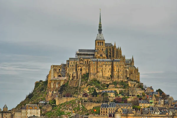 Mont Saint Michel Franciaország — Stock Fotó