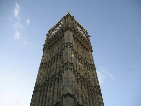 Big Ben Londynie Wielka Brytania — Zdjęcie stockowe