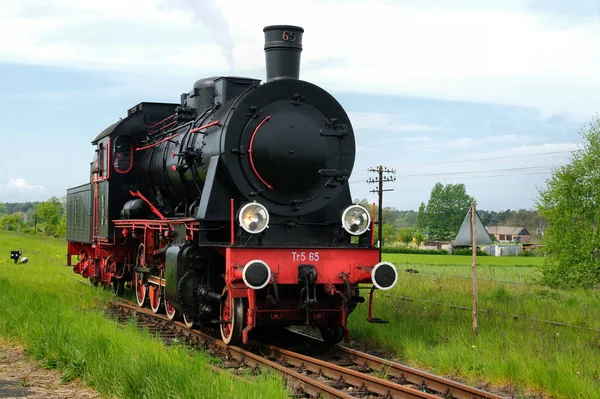 Dampflokomotive Drg Polen — Stockfoto