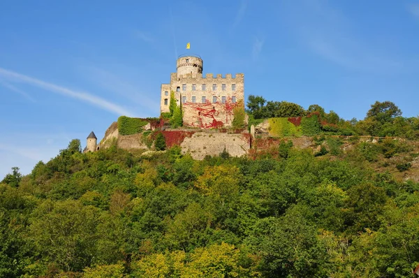 Schloss Pyrmont Der Mosel Reise Und Architekturkonzept — Stockfoto