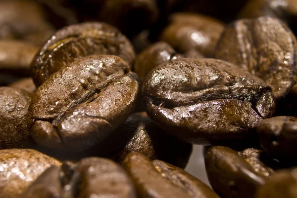 Roasted Brown Coffee Beans — Stock Photo, Image