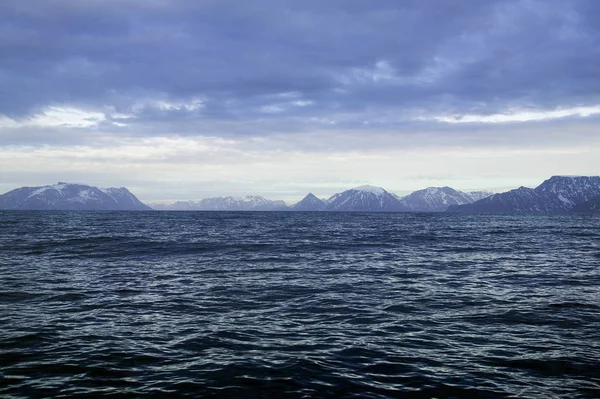 Arktischer Ozean Berge Wasser Stimmung — Stockfoto