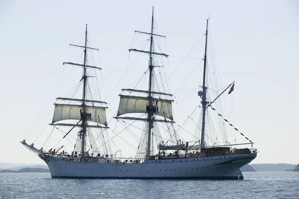 Segelschulschiff Schoner Fjord — Stockfoto