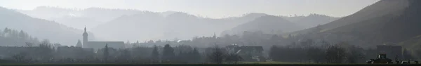 Scenic View Countryside Selective Focus — Stock Photo, Image