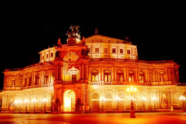 Dresden Huvudstad Delstaten Sachsen Östra Tyskland — Stockfoto