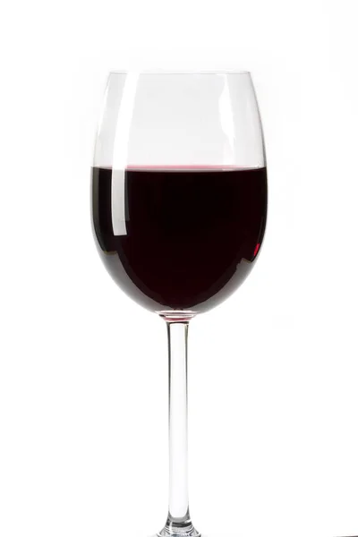 Ein Glas Rotwein — Stockfoto