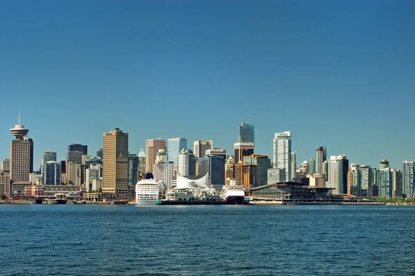 Miasto Miejskie Vancouver Kanada Kolumbia Brytyjska — Zdjęcie stockowe