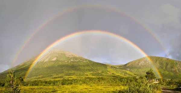 Arcobaleno Colorato Riflessione — Foto Stock