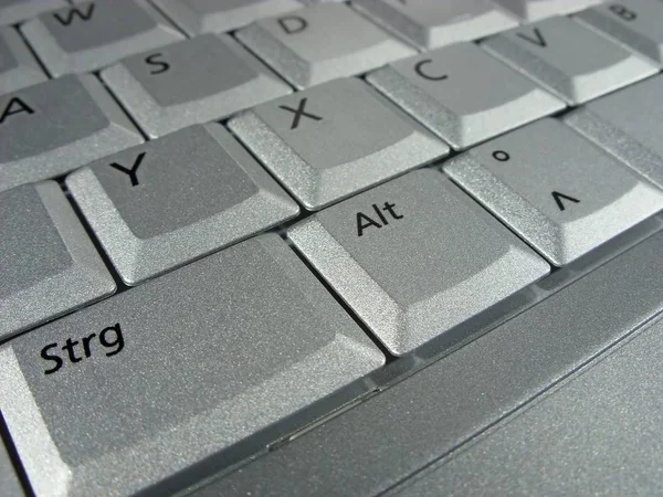 コンピューターのキーボードボタン電子機器 — ストック写真