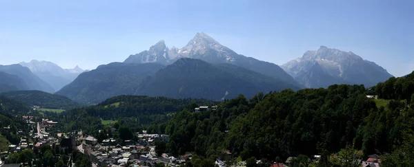 Альпы Вацманом Берхтесгаденом — стоковое фото