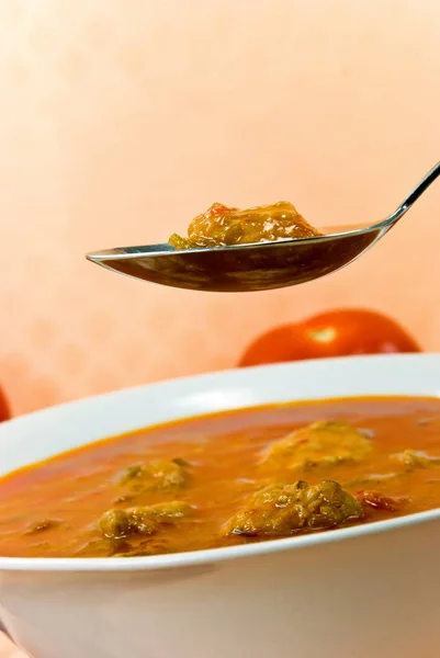 Alimentos Diferentes Foco Seletivo — Fotografia de Stock