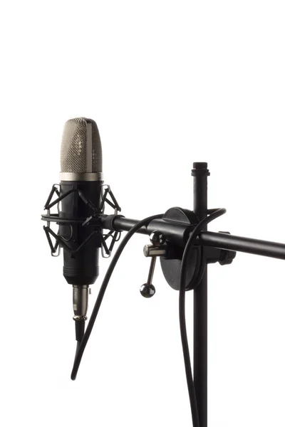 Stüdyoda Mikrofon — Stok fotoğraf