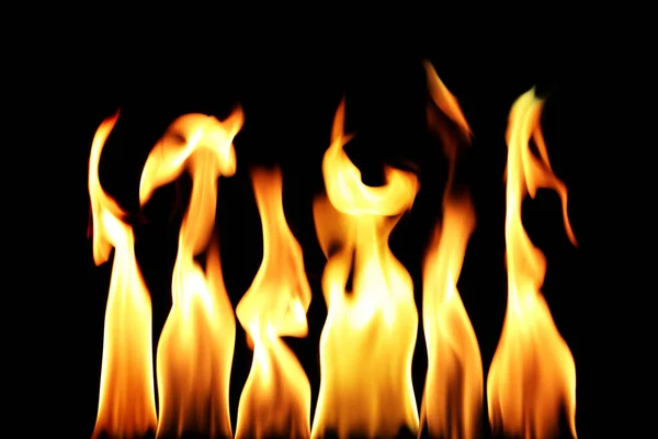 Konceptualny Abstrakcyjny Płomień Ognia — Zdjęcie stockowe