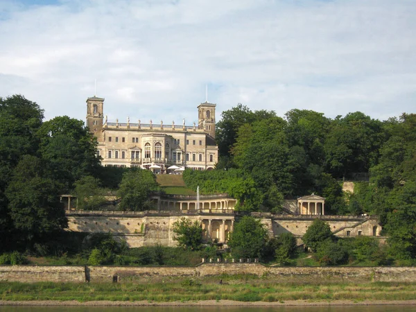 Schloss Albrechtsberg Dresdenben — Stock Fotó