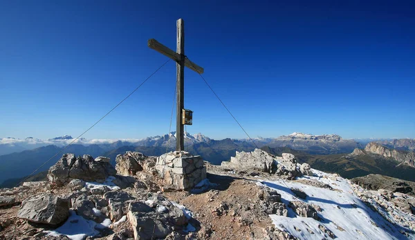 Görkemli Dolomitler Manzarası Talya — Stok fotoğraf