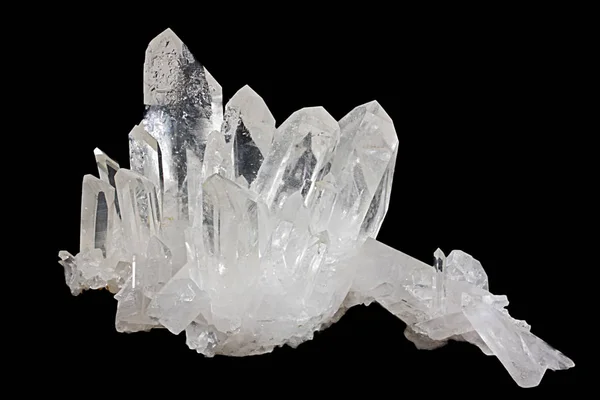 Las Piedras Curativas Grupo Cristal Roca —  Fotos de Stock