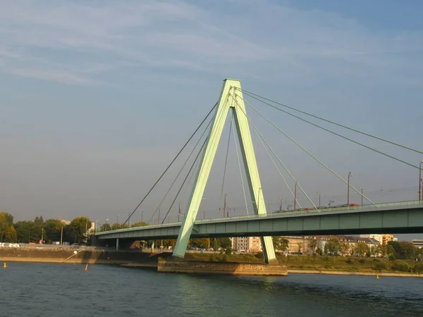 Vista Panoramica Dell Architettura Della Struttura Del Ponte — Foto Stock