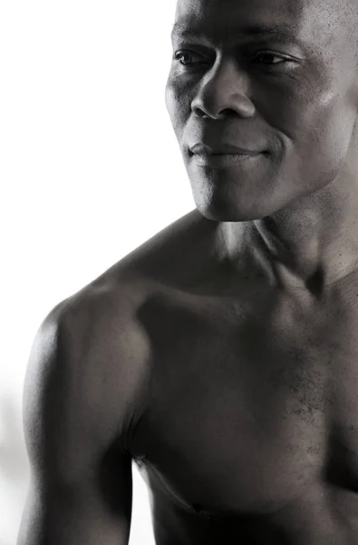 Hombre Afroamericano Guapo — Foto de Stock