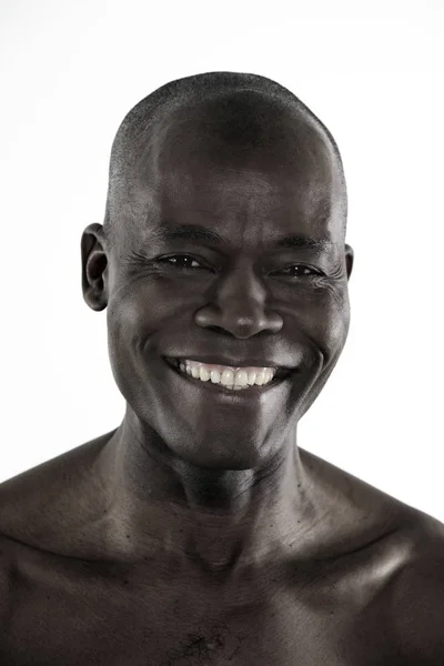 Schöner Afroamerikanischer Mann — Stockfoto