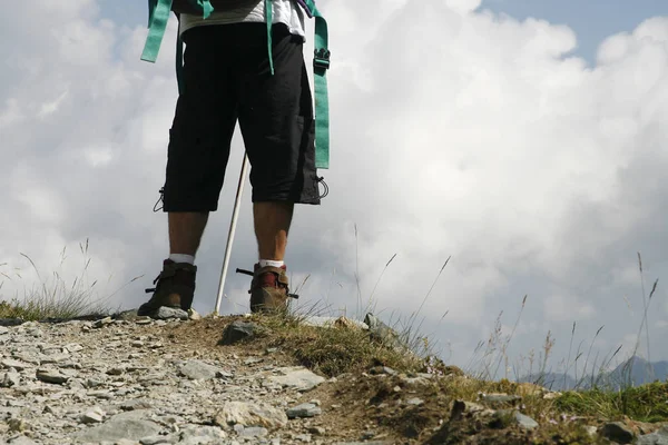 トレッキング ハイキングのコンセプト — ストック写真