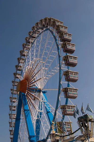 Parque Diversões Roda Gigante — Fotografia de Stock