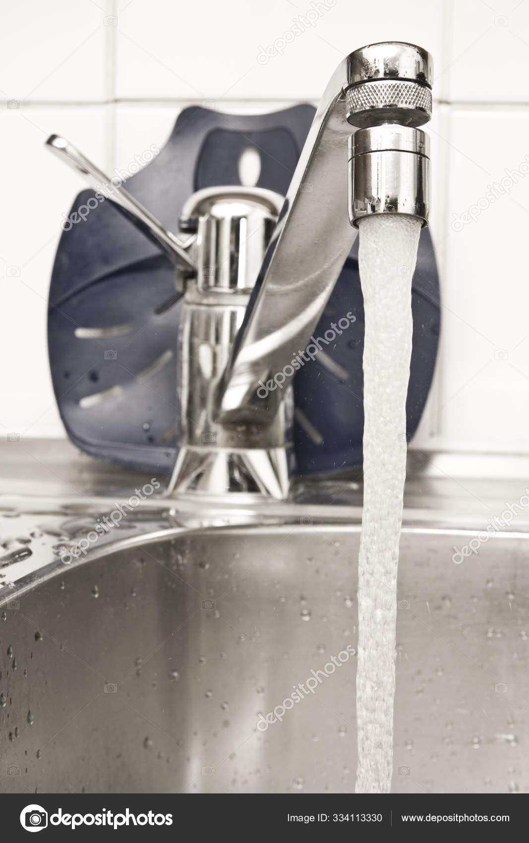 Tap Sink Kitchen — Stock Photo © PantherMediaSeller 334113330