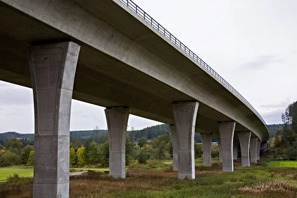 Vista Panorâmica Arquitetura Estrutura Ponte — Fotografia de Stock