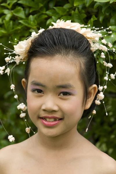 Portrait Girl Thailand — Stock Photo, Image