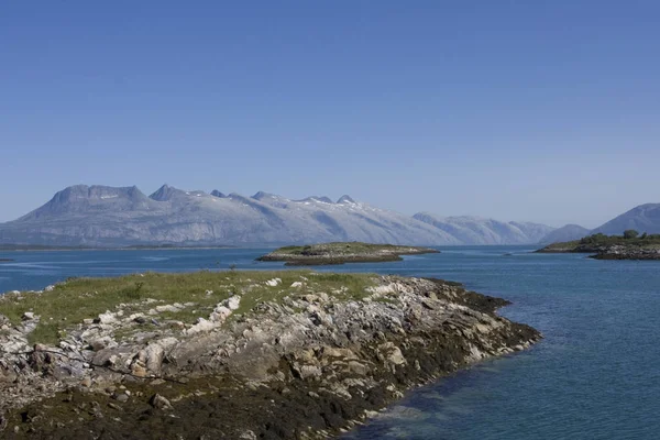 Herbstblick Norwegen — Stockfoto