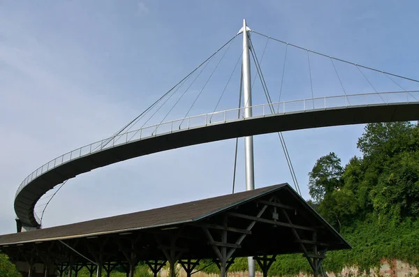Most Porcie Sassnitz — Zdjęcie stockowe