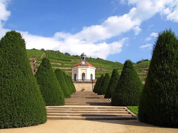 Belvedere Zámku Wackerbarth Cestovní Architektonický Koncept — Stock fotografie