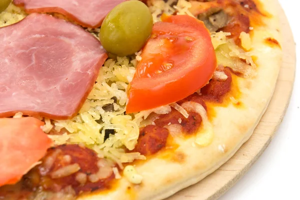 Fast Food Pizza Saborosa — Fotografia de Stock