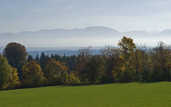 Uitzicht Bavaria Alpen — Stockfoto
