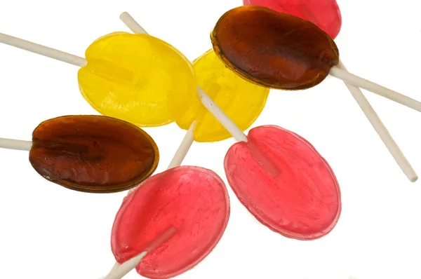Leckere Süße Bonbons Lutscher — Stockfoto