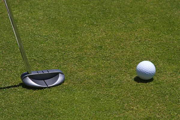 Golf Bollspel Sport Koncept — Stockfoto