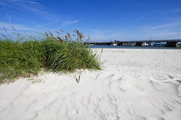 Snogebaek Praia Bornholm Denmark — Fotografia de Stock