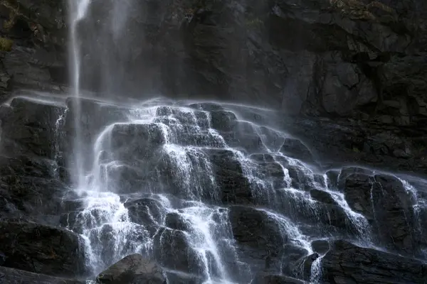 Schönheit Der Natur Fluss Und Wasserfall — Stockfoto