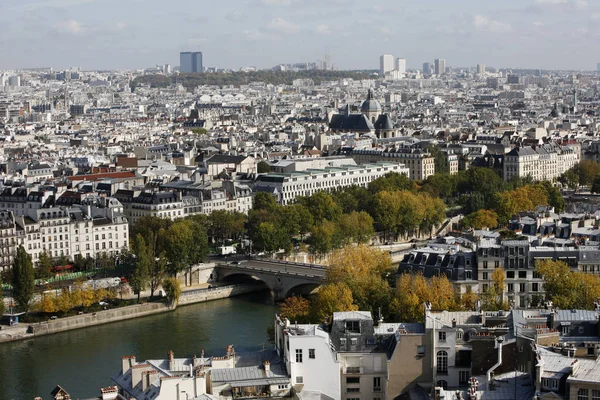 Παρίσι Πρωτεύουσα Της Γαλλίας Είναι Μια Μεγάλη Ευρωπαϊκή Πόλη Και — Φωτογραφία Αρχείου