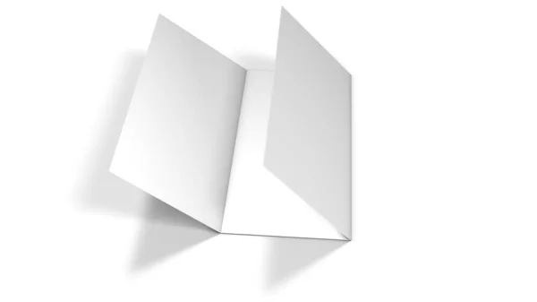 Flyers White Papers Kopieer Ruimte — Stockfoto