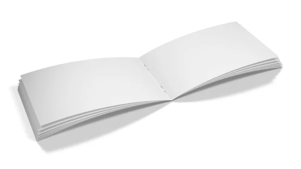 Volantes Libros Blancos Copia Espacio — Foto de Stock