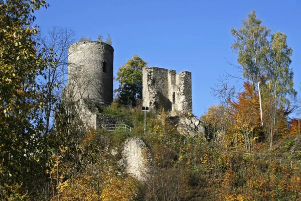 Malerischer Blick Auf Majestätische Mittelalterliche Architektur — Stockfoto