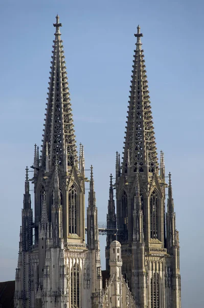 Schilderachtig Uitzicht Majestueuze Kathedraal Architectuur — Stockfoto