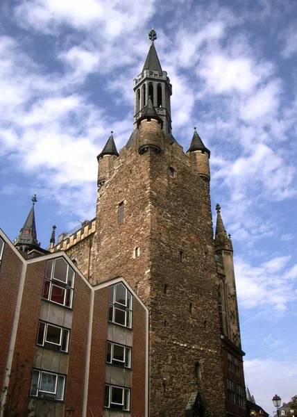 Vista Panorámica Hermosa Arquitectura Medieval —  Fotos de Stock