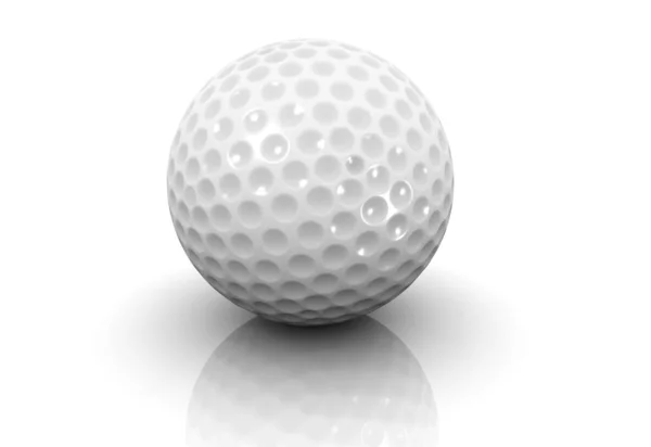 Golf Ball Mező Sport Játék — Stock Fotó