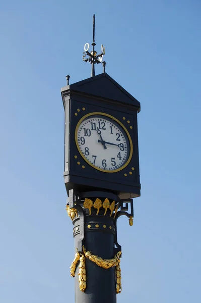 public grandfather clock in ahlbeck