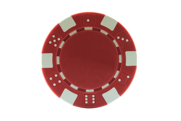 Poker Chips Close Casino Achtergrond — Stockfoto