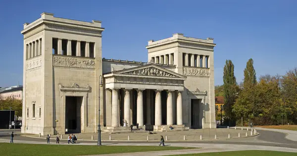 Munich Capitale Bavière Abrite Des Bâtiments Centenaires Nombreux Musées — Photo