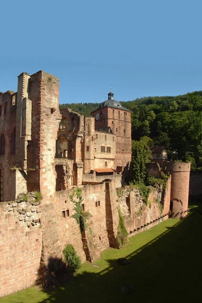 Heidelberger Schloss Reise Und Architekturkonzept — Stockfoto
